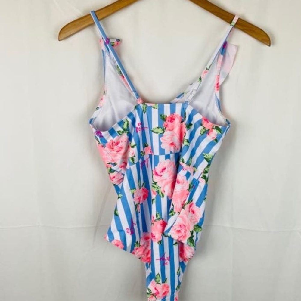 Betsey Johnson Ruffle Flower Swimsuit - Picture 5 of 6